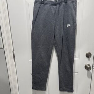 Nike Charcoal straight leg sweatpants